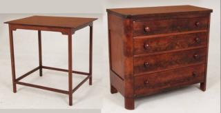 Appraisal: PIECE MISCELLANEOUS LOT OF FURNITURE CONSISTING OF A LATE ENGLISH