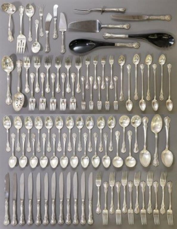 Appraisal: set of Towle Old Master sterling silver flatware service no