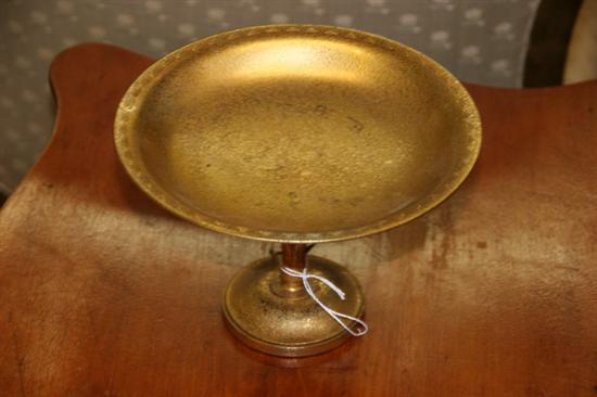 Appraisal: TIFFANY STUDIOS GILT- BRONZE COMPOTE Tiffany Studios New York The