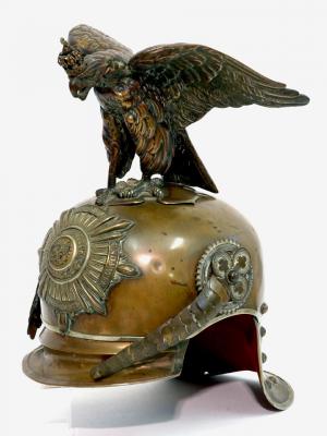 Appraisal: AN IMPERIAL PRUSSIAN GUARD DU CORPS OFFICERS HELMET the one