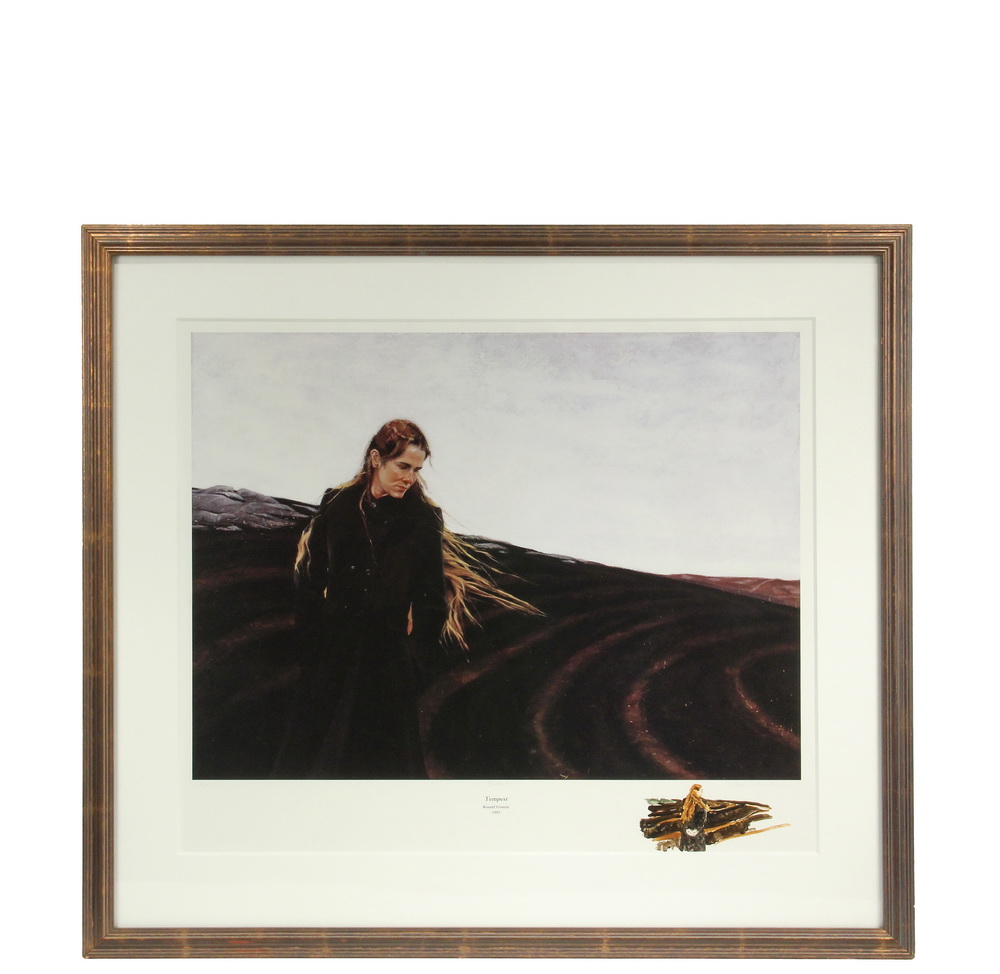 Appraisal: RONALD FRONTIN ME - - Tempest remarqued limited edition lithograph