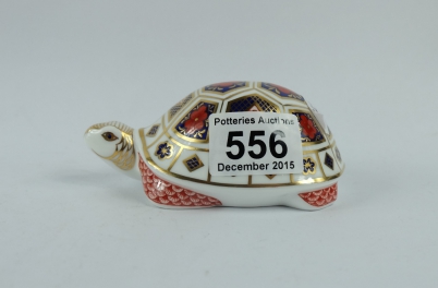 Appraisal: Royal Crown Derby Turtle - boxed