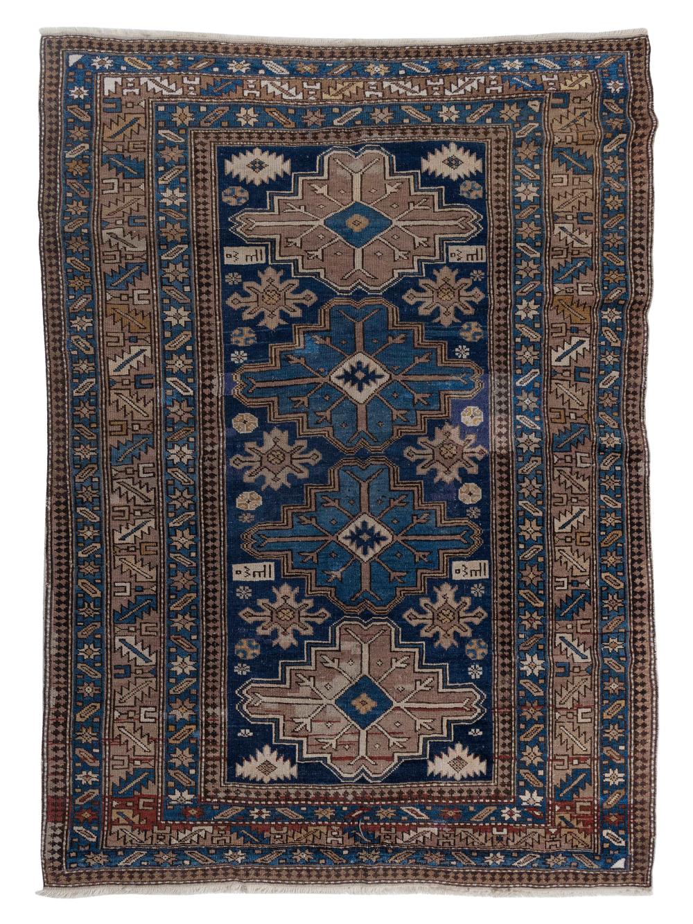 Appraisal: CAUCASIAN RUG X LATE TH CENTURYCAUCASIAN RUG ' X '