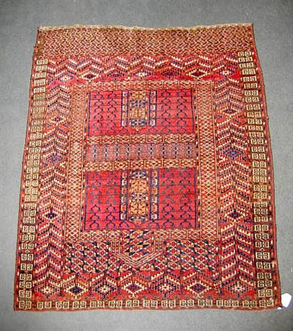 Appraisal: Tekke Turkoman Ensi southwest turkestan circa late th century ft