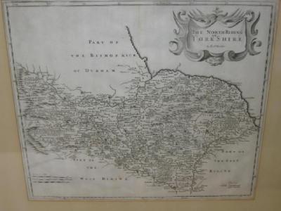 Appraisal: ROBERT MORDEN The North Riding of Yorkshire uncoloured map with