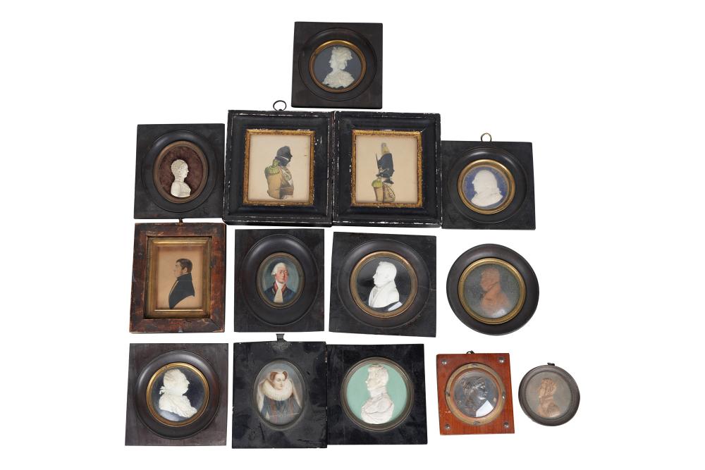 Appraisal: COLLECTION OF MINIATURE PORTRAITSProvenance The Estate of Lee Phillip Bell