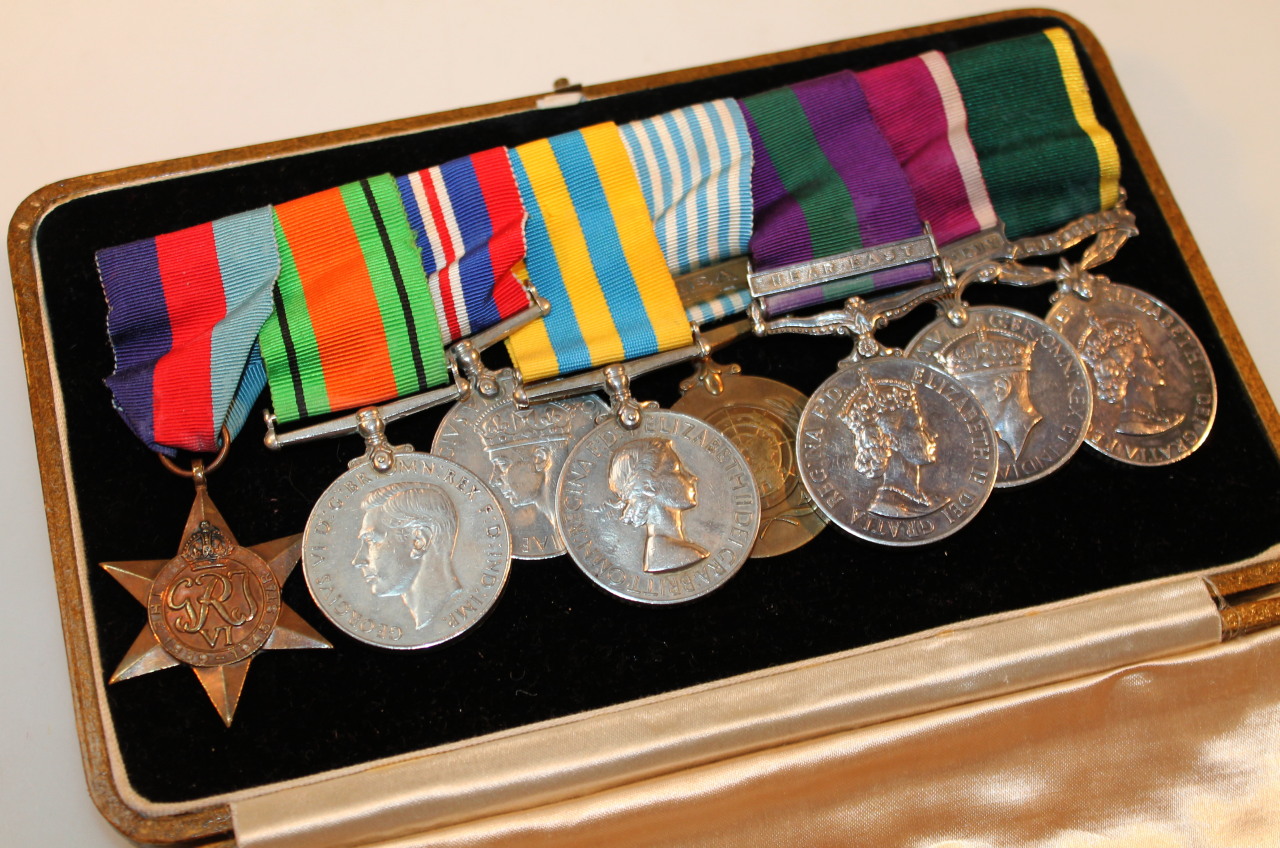 Appraisal: A thC medal group awarded to C SGT C E