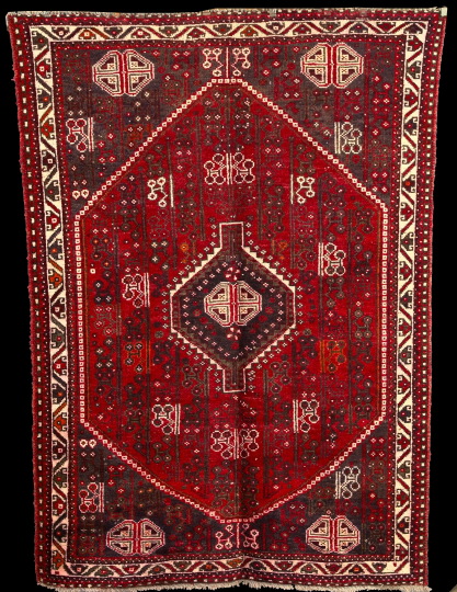 Appraisal: Persian Shiraz Carpet ' x '