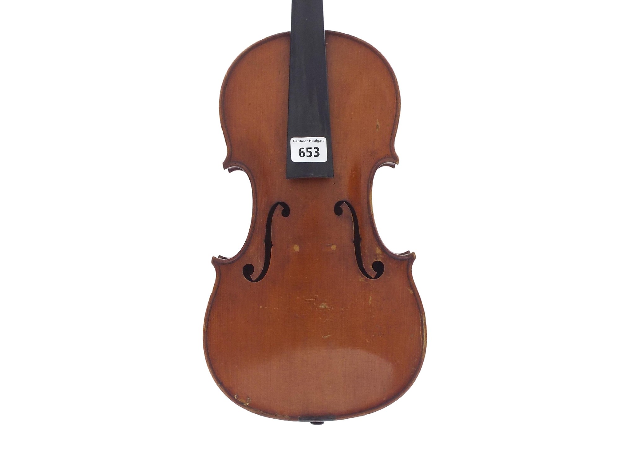 Appraisal: French violin from and labelled Ch J B Collin-Mezin Luthier