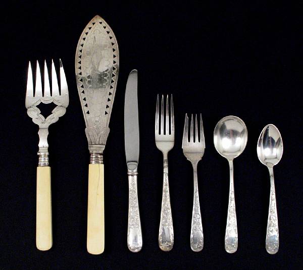 Appraisal: A sterling flatware setS Kirk amp Son Baltimore MDOld Maryland