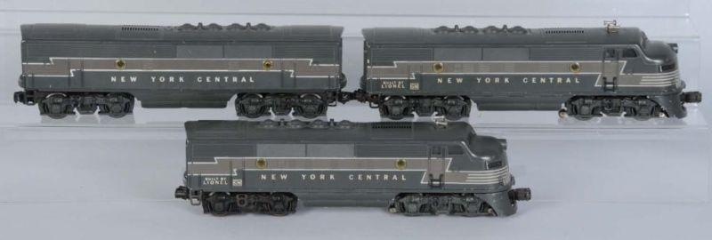 Appraisal: Lot of No ABA New York Central F Cars Description