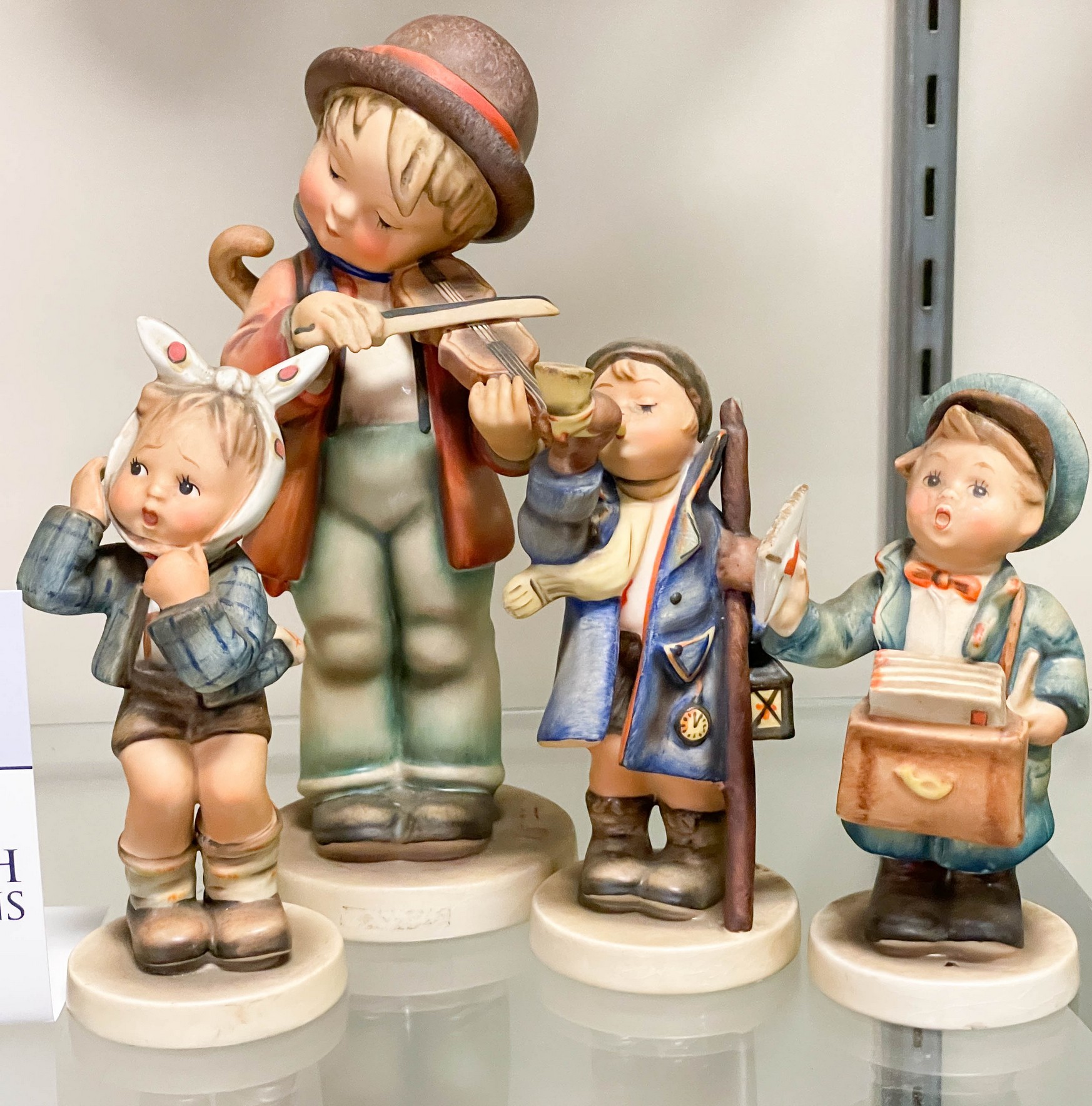 Appraisal: Goebel Hummel figurines all TMK- c o Little Fiddler I