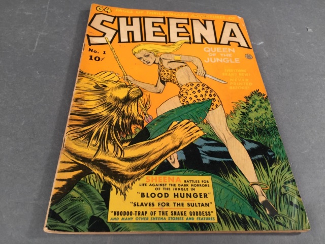 Appraisal: Sheena Queen of the Jungle Spring Ungraded unrestored Most of