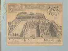 Appraisal: A th century engraving of Sydney Sussex College by D