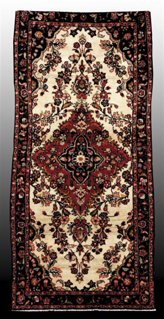 Appraisal: Antique Persian Lillihan carpet circa s ' x '