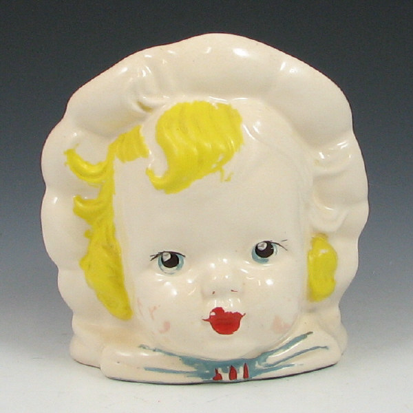 Appraisal: Hull Novelty Baby Head Planter - Mint Novelty baby head