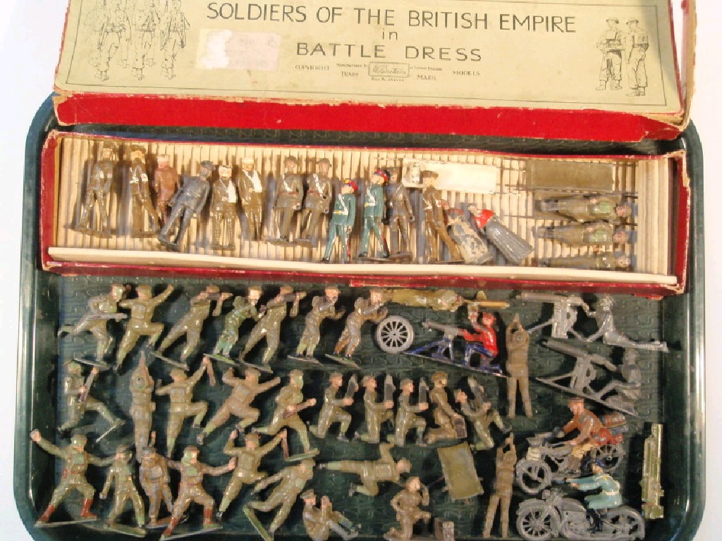 Appraisal: Britains and other vintage lead soldiers including st world war