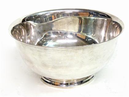 Appraisal: Sterling silver fruit bowl tiffany co new york ny th