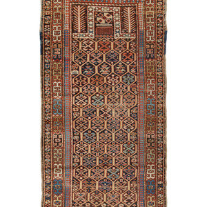 Appraisal: A Caucasian Wool Rug Circa feet inches x feet inches