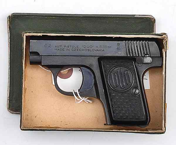 Appraisal: CZ Duo Semi-Auto Pistol in Original Box ACP cal ''