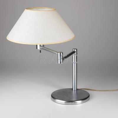 Appraisal: WALTER VON NESSEN NESSEN STUDIO Swing-arm table lamp USA s