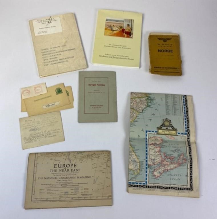 Appraisal: COLLECTION OF LEDOUX'S MAPS AND CATALOGSA collection of maps and