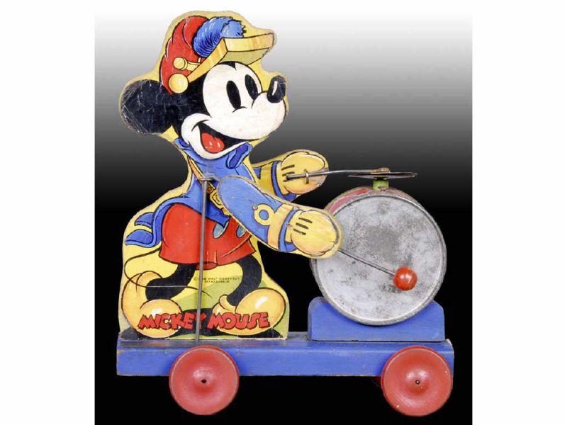 Appraisal: Fisher-Price - Mickey Mouse Drummer Toy Description '' L Original