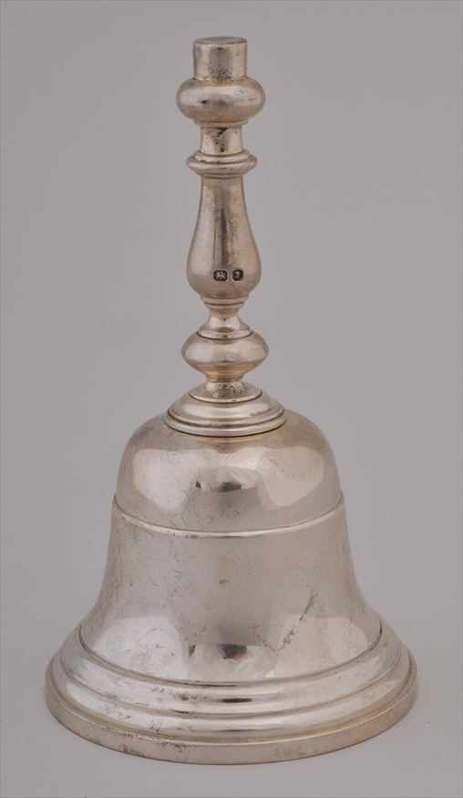 Appraisal: ELIZABETH II SILVER BELL RC within a shield London the