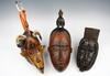 Appraisal: AFRICAN TRADE MASKS - Guru Ivory Coast Baule and Yaoure