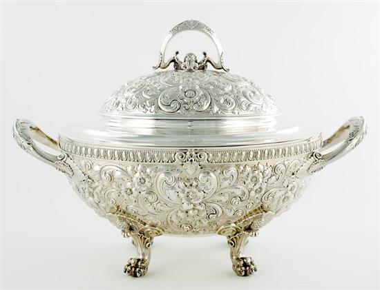 Appraisal: American sterling covered tureen by Howard Co New York circa