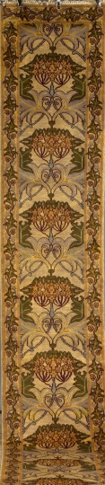 Appraisal: Arts and Crafts-Style Runner in the manner of William Morris