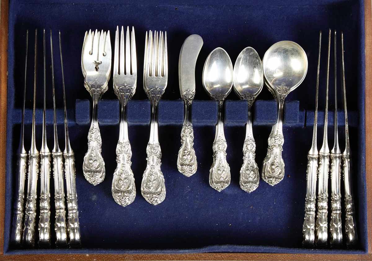 Appraisal: Reed Barton Sterling Silver Flatware - Francis I Pattern Reed