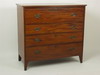 Appraisal: CHEST OF DRAWERS - Four drawer period Hepplewhite chest of