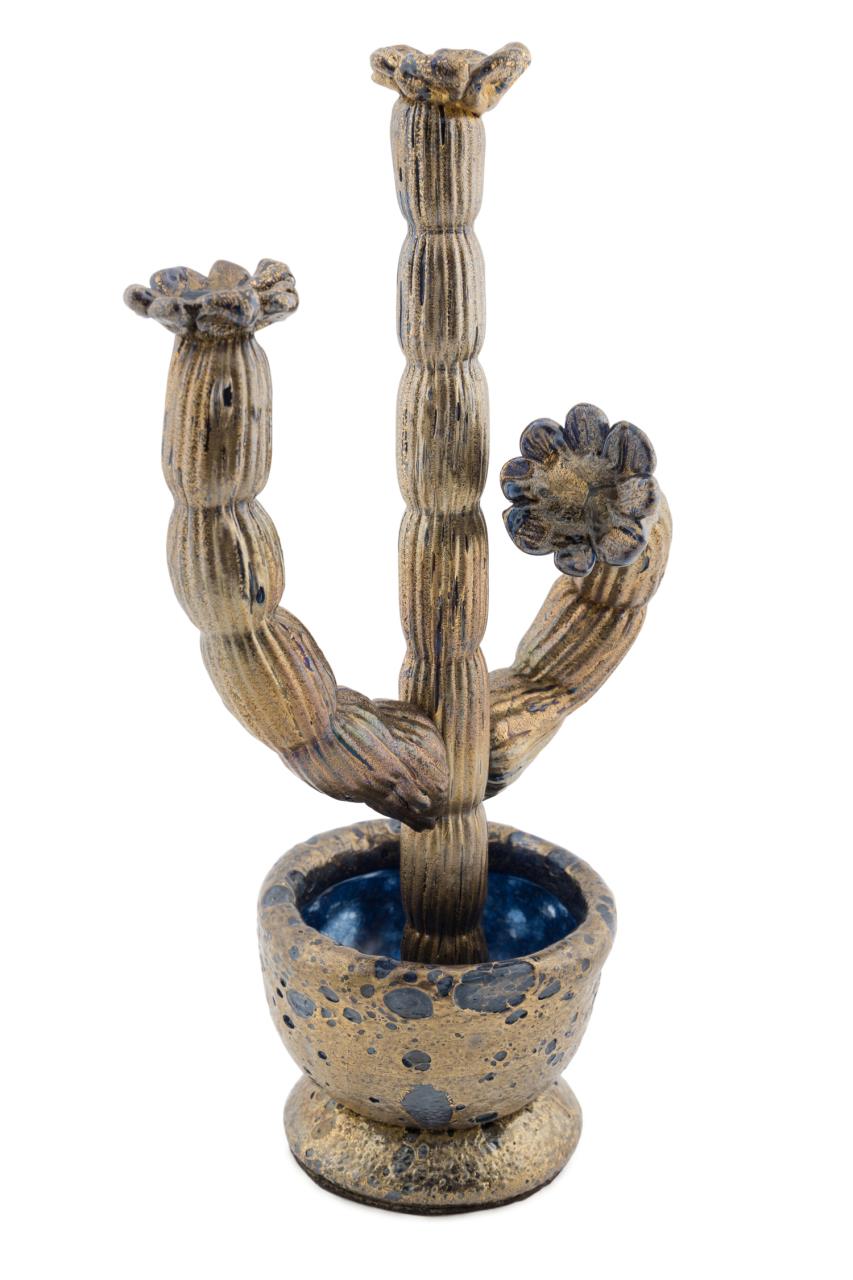 Appraisal: MARTINUZZI STYLE MURANO GLASS CACTUS Style of Napoleone Martinuzzi Italian