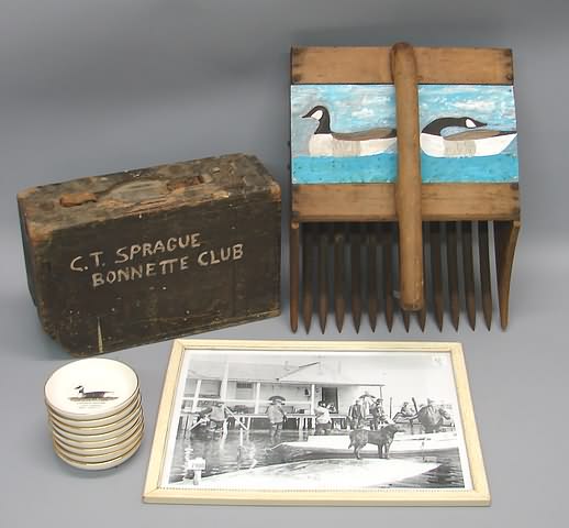 Appraisal: Including replica photographs of Horner Parker replica Hunting Club photograph