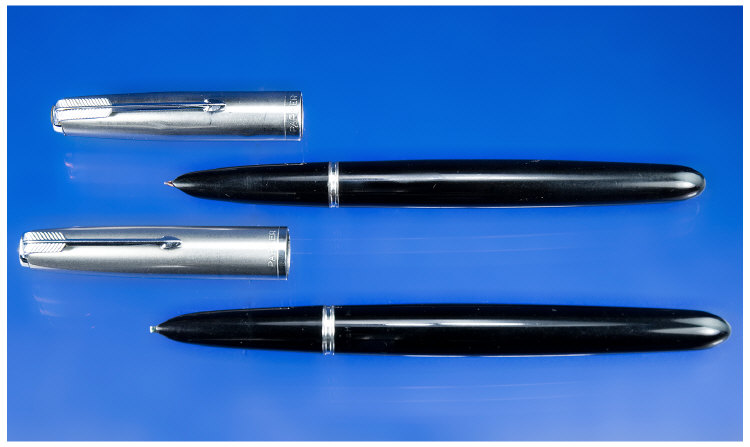 Appraisal: Two Parker s A Parker Mark Eng In black and