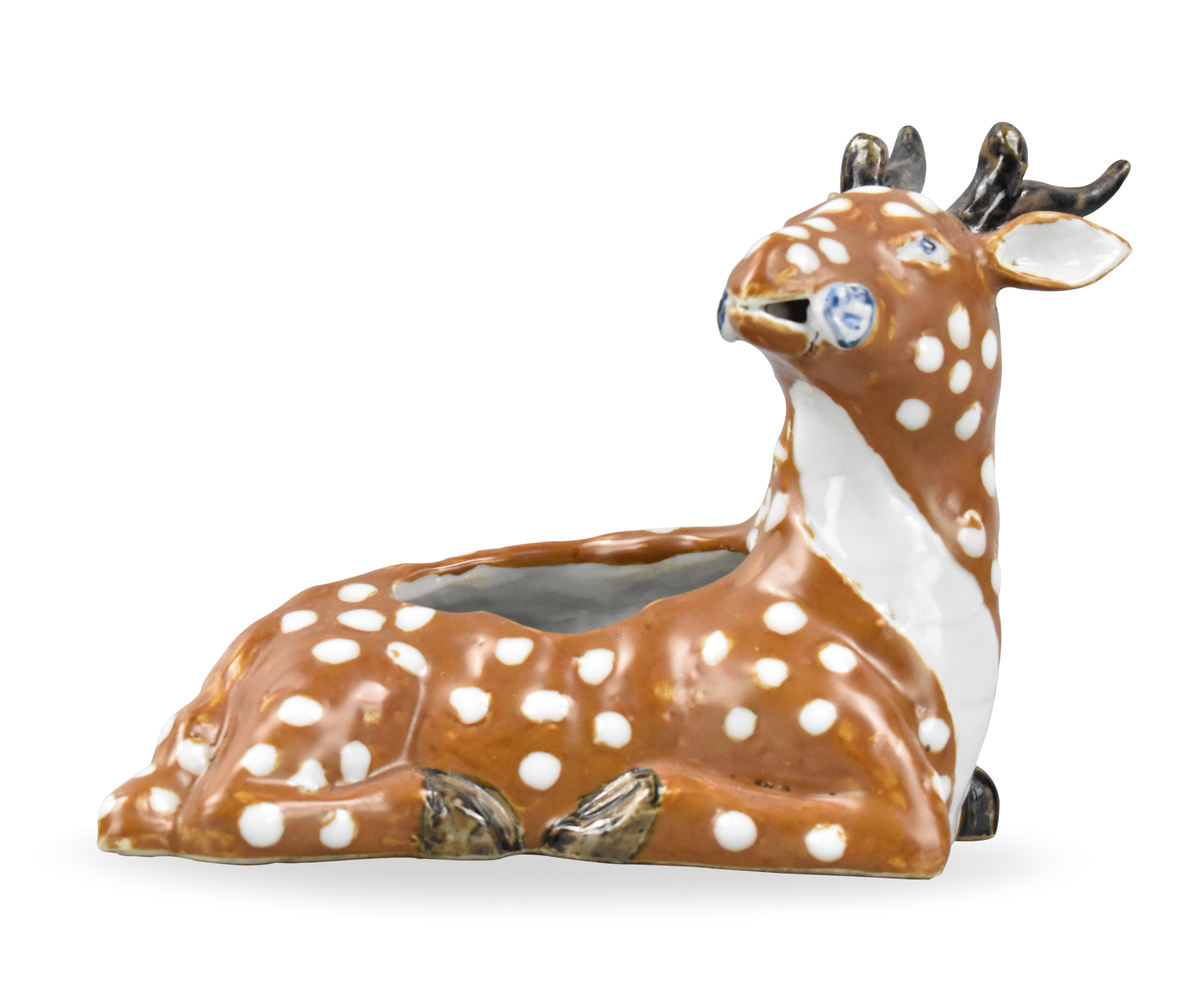 Appraisal: A Chinese sika deer figure washer dating from the th