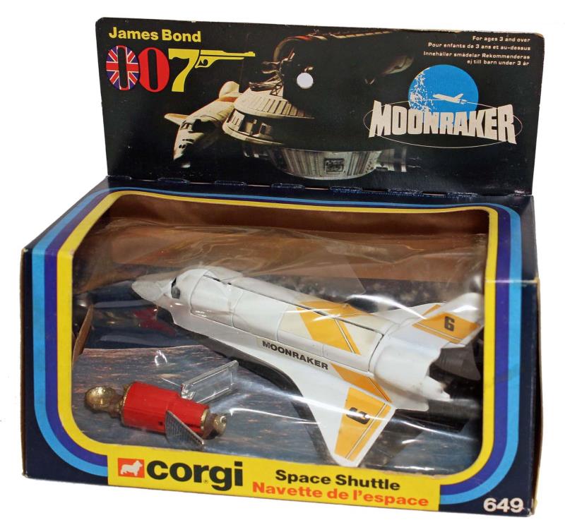 Appraisal: Corgi James Bond Moonraker Space Shuttle Complete in window box