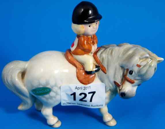 Appraisal: Beswick Thelwell Figure of Child on a Grey Pony