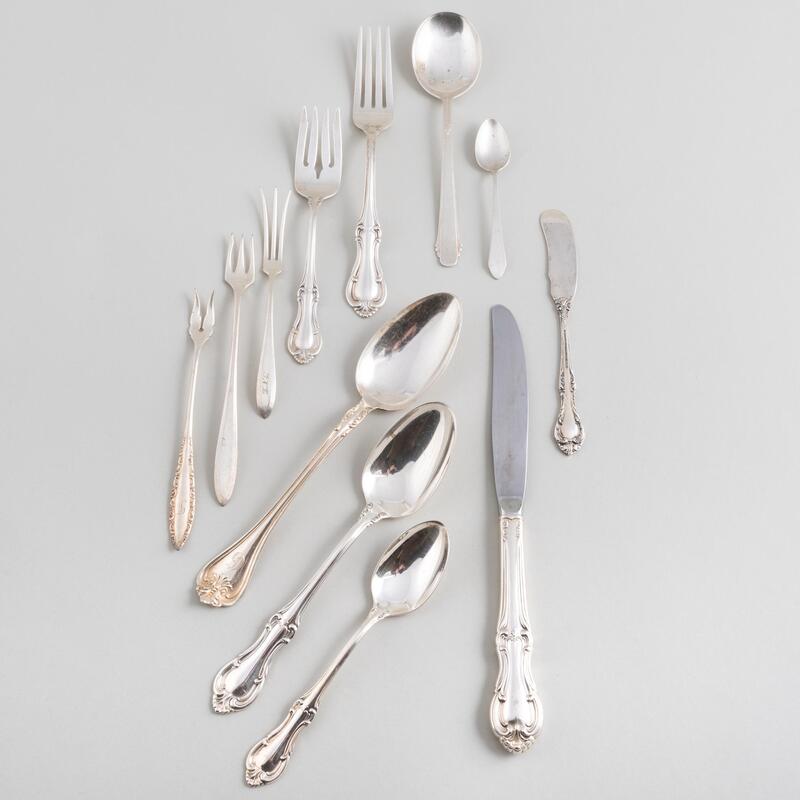 Appraisal: International Silver Flatware Service Marked 'Sterling' Comprising Eight dinner knives