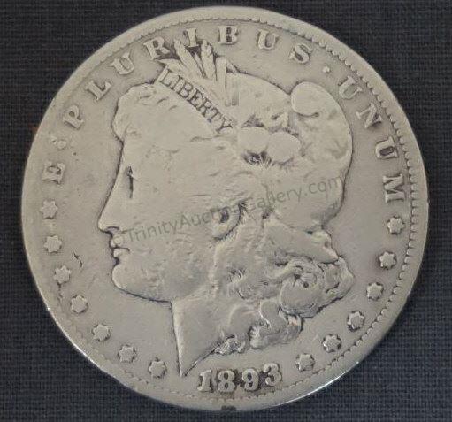 Appraisal: CC Morgan Silver Dollar Minted in Carson City in average