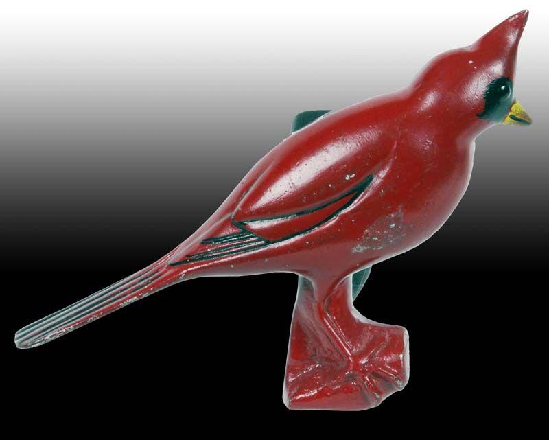 Appraisal: Metal Alloy Cardinal Doorknocker Description - '' x '' Lifelike