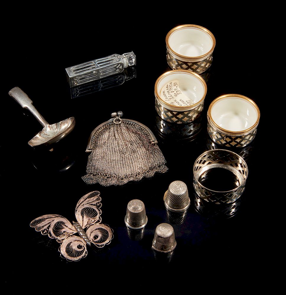 Appraisal: Assorted Silver Items Lot of assorted sterling silver items comprising