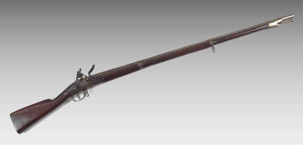 Appraisal: MODEL CHARLEVILLE FRENCH FLINTOCK MUSKET caliber inch smooth bore barrel