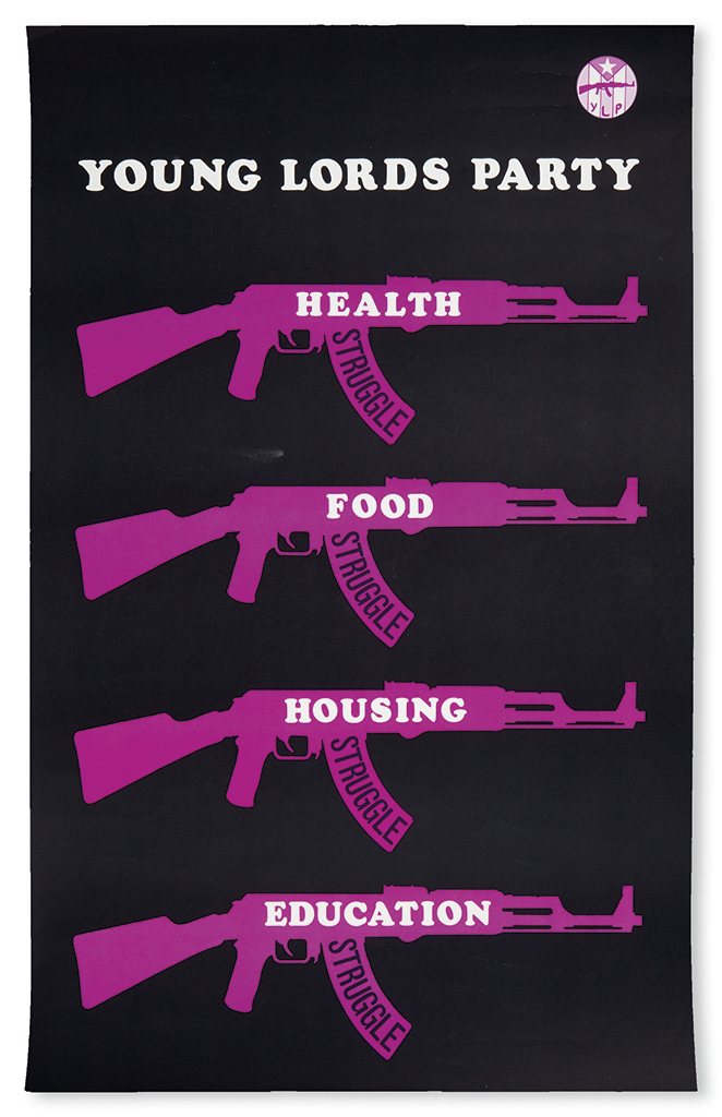 Appraisal: CIVIL RIGHTS--YOUNG LORDS Young Lords Party Health Food Housing Education