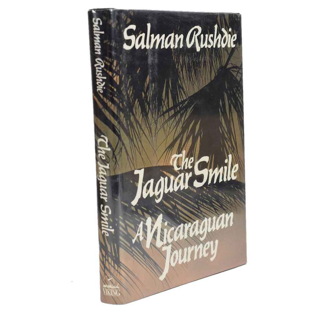 Appraisal: Salman Rushdie The Jaguar Smile st American Edition Salman Rushdie