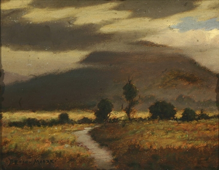 Appraisal: Benson Bond Moore American - Storm Over The Mountain Greenville