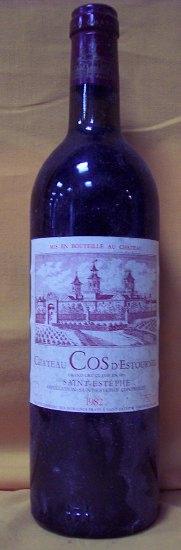 Appraisal: Chateau Cos D'Etournel Saint Est phe Chateau bottled bottle