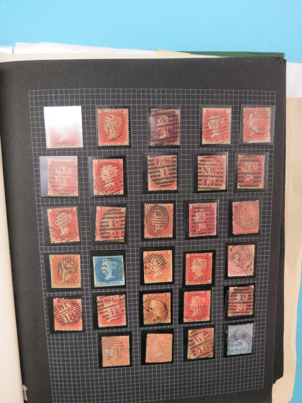 Appraisal: An album of GB stamps including Penny Reds many other