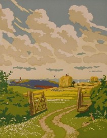 Appraisal: John Hall Thorpe - The Open Gate together with The